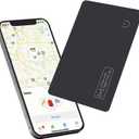 Reyke Wallet Tracker Card, Rechargeable Wallet Finder Compatible with Apple Find My (iOS Only) Item Finder for Luggage Tags Mobile Phones Passports, IP68 Waterproof