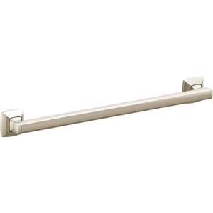 Moen YG5118NL Bathroom Safety 18-Inch Stainless Steel Transitional Bathroom Grab Bar, Polished Nickel