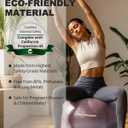 Trideer Exercise Ball Yoga Ball,Office Seating & Balance Ball Chair, Stability Ball for Pilates, Physical Therapy,Core Training & Balance Improvement & Stretching, Size: L(23-26ines/58-65cm)