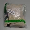 Men's Fashion Polo Shirts Vintage Striped Knitting Shirts Casual Slim Fit Golf Shirts (Large, White)