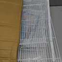 STILLCOVE Small Hamster Cage Indoor: 2 Tier Rat Mouse House Gerbil Habitat Pet Enclosure with Water Bottle & Food Bowl - Small Animal Cage for Dwarf Syrian Mice Rodent