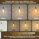2 Pack Glass Pendant Lights Kitchen Island Gold Vintage Pendant Light Hand-Blown Hammered Clear Glass Hanging Light Fixtures E26 Brass Pendant Light for Kitchen Sink Dining Room