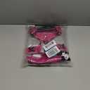 Soft Front Dog Harness .Best Reflective No Pull Harness with Handle and 2 Leash Attachments (X-Large (Pack of 1), Fuchsia)