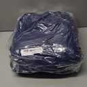 Buryeah 6 Pcs Flannel Throw Blanket Bulk 50 x 60 in Sleepover Blanket Outdoor Wedding Throw Lightweight, Oeko-tex Standard 100 Certified for Sofa Homeless Gifts (Navy)