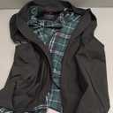 Men's Black Jacket With Plaid Inside Size 3XL