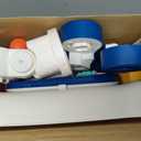 HYES 5 in 1 Push Walker for Toddler Boy, Blue, 13 inches x 16 inches x 7 inches