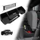 Under Seat Storage Box for 2019-2025 Chevy Silverado 1500&2500 3500HD(2020-2025) Accessories Crew Cab (No for Rear with Kicker Subwoofer) Detachable Custom Fit Rear Underseat Organizer