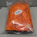 HOMELEX Prisoner Jumpsuit Adult Orange Prison Men Women Costume Halloween Inmate Outfit Jail Uniform 6pcs (Medium)