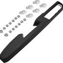 80994 Front Left Driver Side Door Armrest Compatible with 2010-2014 Chevy Silverado, Avalanche, Suburban, Tahoe, GMC Sierra, Yukon - Armrest Repair with Door Release Handle Above Armrest, Black