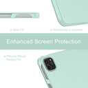 Soke Case for iPad Air 13 Inch (M3/M2) 2025/2024,iPad Pro 12.9 2022 2021(6th 5th Generation) - [Slim Trifold Stand + Auto Wake/Sleep],Protective Hard PC Back Cover (Mint Green)