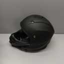 TRIANGLE Dual Sport Motorcycle Helmet Dirt Bike Helmets ATV Full Face Helmet for Adults Men with Internal Sunshield DOT Approved (Medium, Matte Black)