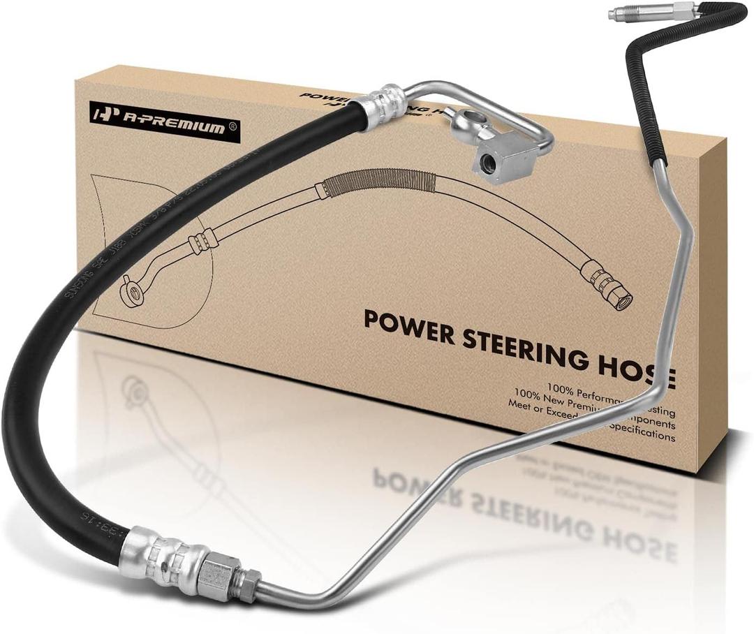 A-Premium Power Steering Pressure Hose Line Assembly Compatible with Infiniti Q60 2014-2015, G35 Base Journey Sport 2007-2008, G37 2008-2010, G37 IPL Journey Sport 2011-2013, 3.5L 3.7L, Pump to Rack