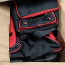 3 Ball Bowling Bag with Wheels, 2 Ball Bowling Bags Double roller with 1 Ball Add On Bag, Multi-Pockets & Shoe Compartment (Fits Up to Size 15)