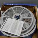 Lasko Wind Machine Fan, Air Circulator Fan with 3 Speeds, 20" Model 3300, Gray