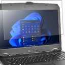 Puccy Tempered Glass Screen Protector Film, compatible with Durabook S15 rugged laptop 15.6" Laptop (Active Area Cover Only) Protective Protectors Guard