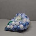 GOGOSO Ball Pit Balls for Toddler, Baby Plastic Playballs Kids Soft Pastel Pelotas Non-Toxic BPA-Free Pearl Blue+Light Blue+White 100 Balls