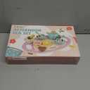 Wooden Tea Set for Little Girls Play Food Pretend Play Kitchen Accessories for 3 4 5 Years Old Girls and Boys Toddler Princess Tea Time Party Food Toys