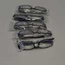 Gaoye 4.0 Professional Reading Glasses for All Day - Computer Readers with Blue Light Protection - Value Pack (B1-5 Pack Light Black)