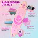 Tuxedo Sailor 10'6"/11' Inflatable Stand Up Paddle Board with SUP Accessories, Anti-Slip EVA Deck and Large Fin, Paddle Boards for Adults & Youth of All Skill Levels