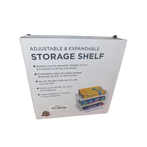Adjustable & Expandable Storage Shelf