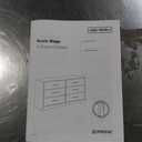 Prepac Rustic Ridge Farmhouse 6-Drawer Double Dresser, Brown Dresser for Bedroom, Chest of Drawers with 6 Storage Drawers, 53.25” wide x 18.25” deep x 28.5” tall, Brown