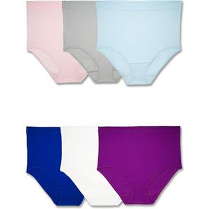 Fruit of the Loom Women's Underwear, Amazing Stretch Pack of 10 