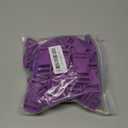 ONE WVW PIN 1 inch Buckle Strap Set with 10 Yards Nylon Webbing, 10 Pcs Quick Side Release Plastic Buckles, 20 Pcs Triglide Slide Clip for DIY Backpack Replacement (Purple)