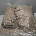 Coohom Oval Calming Donut Cuddler Dog Bed,Shag Faux Fur Cat Bed Washable Round Pillow Pet Bed(30"/36"/43'') for Small Medium Dogs (XL(36"x27"x7"), Camel)