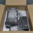 Porch Lights with GFCI Outlets Dusk to Dawn Outdoor Wall Lights Waterproof Exterior Lighting Fixtures Modern Outside Lights Wall Mount for House Patio Garage,Black,11.8''H,1PC