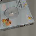 Soft and Breathable Baby Pillow with Memory Foam and Bear Design (Blue)