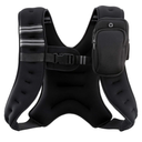 ZELUS Weighted Vest, Weight Vest with Reflective Stripe for Workout, Strength Training, Running, Fitness, Muscle Building, Weight Loss, Weightlifting, 30lbs