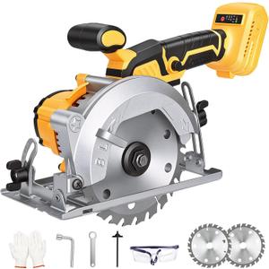 5.5-Inch Cordless Circular Saw Compatible with DeWalt 20V Battery