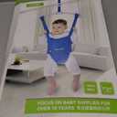 Baby Door Jumpers and Bouncers Exerciser Set with Door Clamp Adjustable Strap for Toddler Infant 6-24 Months CPC & CE Certified (black)