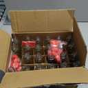 nicebottles Hot Sauce Bottles with Red Caps & Shrink Bands, 5 Oz - 24 Pack