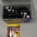 QUMY Dog Shoes for Large Dogs, Medium Dog Boots & Paw Protectors for Winter Snowy Day, Summer Hot Pavement, Water-Resistant in Rainy Weather, Outdoor Walking, Indoor Hardfloors Skid-Resistant Sole (Size 4: 2.2''x2.6''(W*L) (Pack of 4))