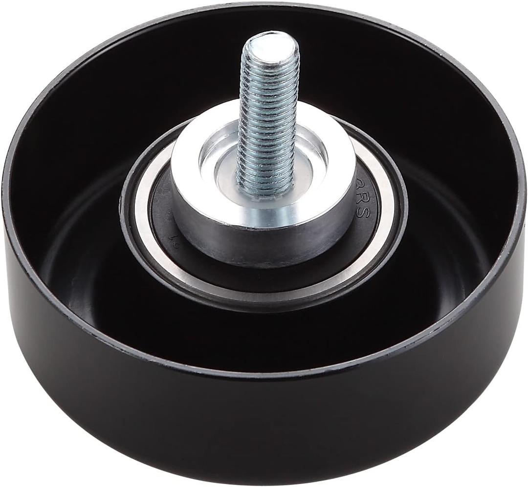 binopoly 36299 Belt Tensioner/Idler Pulley for 2001-2020 Buick Rainier Cadillac Escalade Chevy Avalanche/Colorado/Express/SSR/Tahoe GMC Canyon/Envoy/Savana/Yukon OE#89669 12555609 12580771 12669569