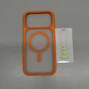 TORRAS Stronger Magnetic & Shockproof for iPhone 17 Pro Max Case, Fit for MagSafe, Military Grade Drop Protection, Camera Control, DIY Button, Slim for iPhone 17 Pro Max Case Translucent Cosmic Orange