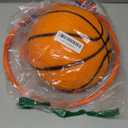 Silent Basketball, Dribble Dream Silent Basketball and Hoop Set, Foam Basketballs No Noise, Silent Ball Dribbling Indoor, Training Ball for Indoor Activities (No.5-25.3")