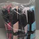 Bencailor 6 Pairs Mens Winter Snow Gloves Women Warm Waterproof Ski Mittens Adjustable for Adult Cold Weather(Light Purple, Blue Green, Light Pink, Rose Red, Red, Black, M)