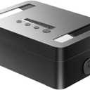 Timed Lock Box for Mobile Phones, Self-Controlled Safety Locker with Timer, Easy Install Metal Lock Container for Digital Detox and Secure Storage