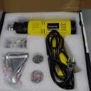 Heat Gun 2000W, 140F-1202F Variable Temperature with 2 Speeds, Fast Heating Heavy Duty Hot Air Gun Kit with 4 Nozzles for Crafts, Shrinking PVC, Stripping Paint