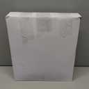 Plastic Kids Pants Hangers for Nursery Closet Top and Bottom Clothes Hanger Set for Newborn Infant Toddler(60 Packs Total,White,10.6 Inch)