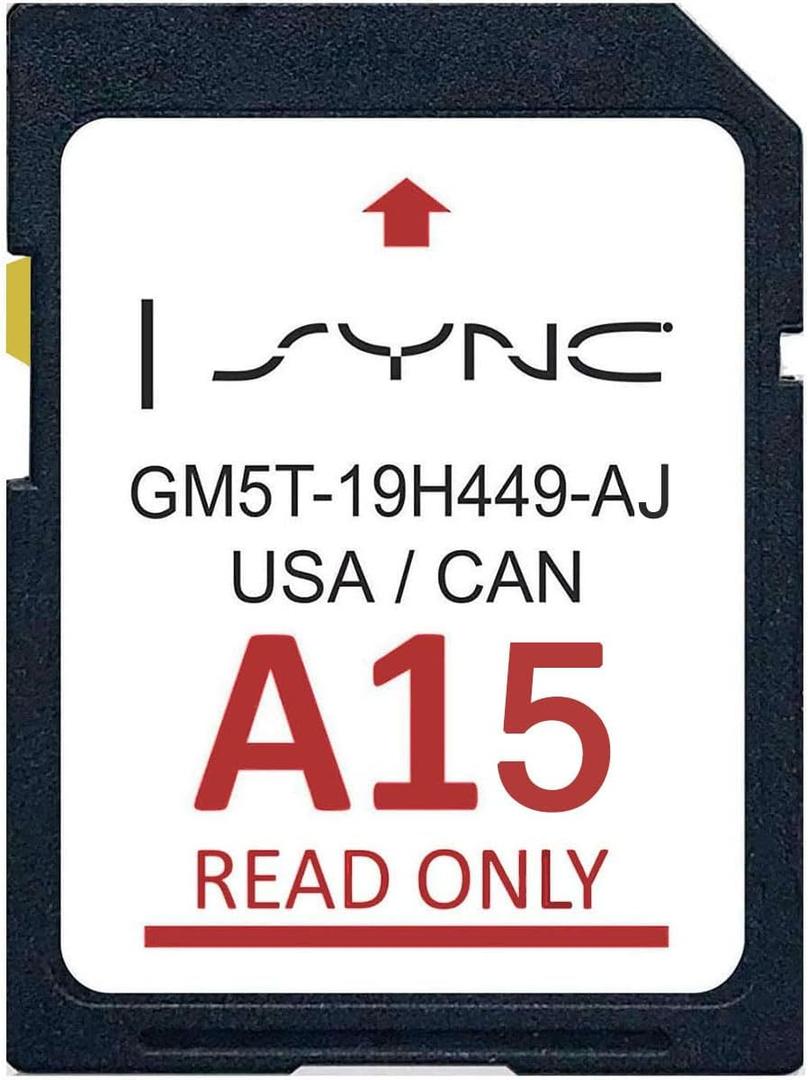 Navigation sd Card Fits Ford Lincoln USA Canada- 2025 New Map Updated A15 - GM5T-19H449-AJ