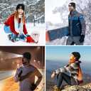 Stocking Stuffers Gifts for Men, LED Bluetooth Beanie Hat, Christmas Birthday Gifts for Men Dad Him Husband Grandpa, White Elephant Gifts for Adults, Camping Hiking Accessories Cool Gadgets