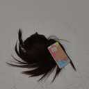 CAISHA XXL Hairpiece Scrunchie Updo Voluminous Slightly Wavy Messy Bun Dark Brown G7F