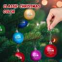 Jenaai 36 Set Christmas Employee Appreciation Gifts Set with Ornament Balls, Organza Bags & Thank You Cards, Holiday Party Team Gifts for Staff, Teachers, Coworkers, Nurses, Volunteers (Village)