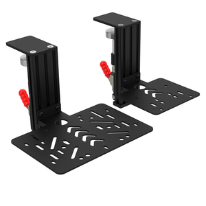 EG STARTS Desk Mount Clamp Sim Racing Wheel Stand Simulator Cockpit Wheel Stand Racing Steering Shifter Mounts for Logitech G25 G27 G29 G920 G923 Thrustmaster T248 T300 T-GT TS-PC T330TS Black