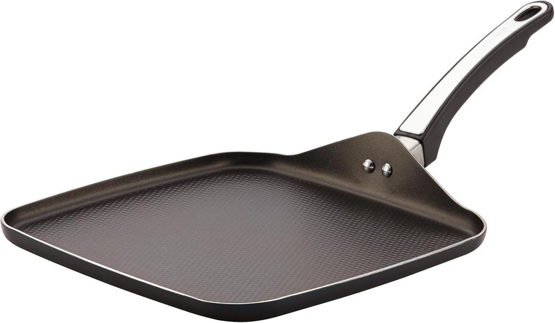 Farberware High Performance Aluminum Nonstick Stovetop Griddle Pan, 11-Inch