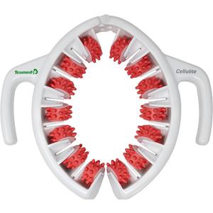 TESMED Cellulite Manual Massager : Made in Italy, Patented with Converging & Diverging Roller Technology. Anti Cellulite Roller for Thighs and Buttocks