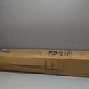 10'x10' Pop Up Canopy Tent with 1 Sidewall and 6 Pockets, One Push Setup, Instant Shade Tent with Vented Roof for Beach Patio Outdoor, Case, 8 Stakes, 4 Ropes, 4 Sandbags (White)